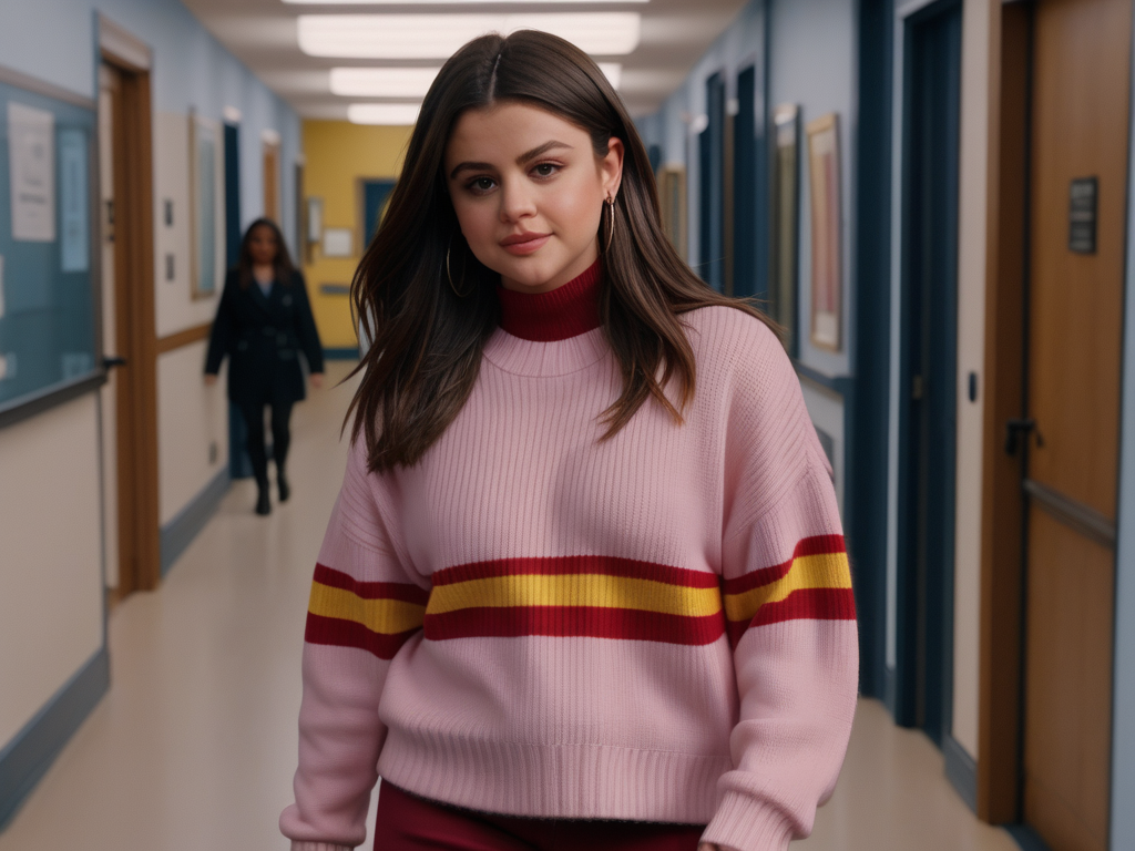 selena gomez sweater only murders in the building