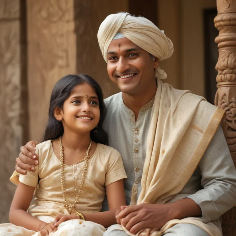 happy indian family