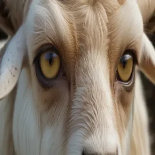 goat eyes