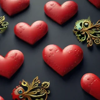 wallpaper iphone hearts