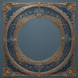 blue border png