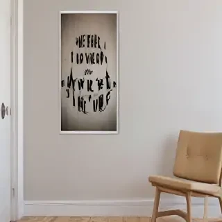 wall art mock up