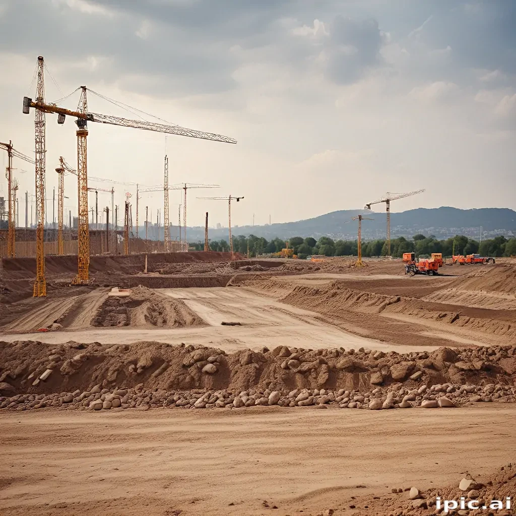 construction site background