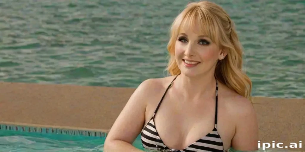 melissa rauch in a bikini