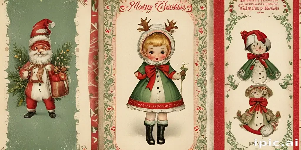 printable vintage christmas images