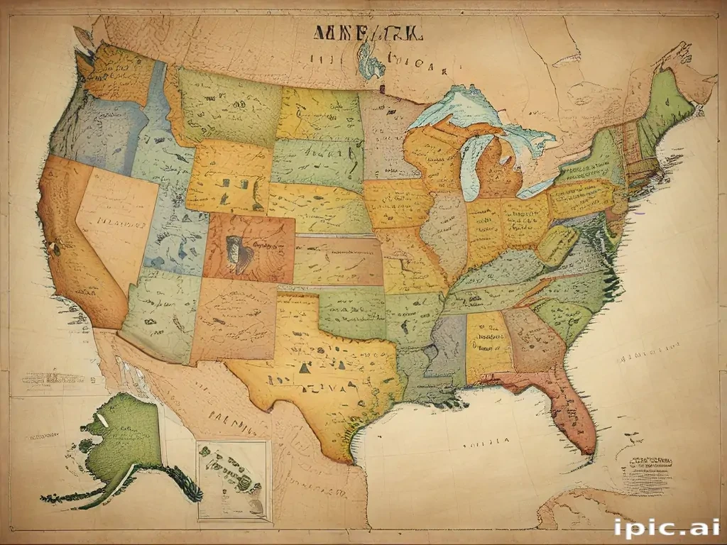 america map