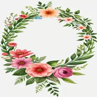 flower circle png