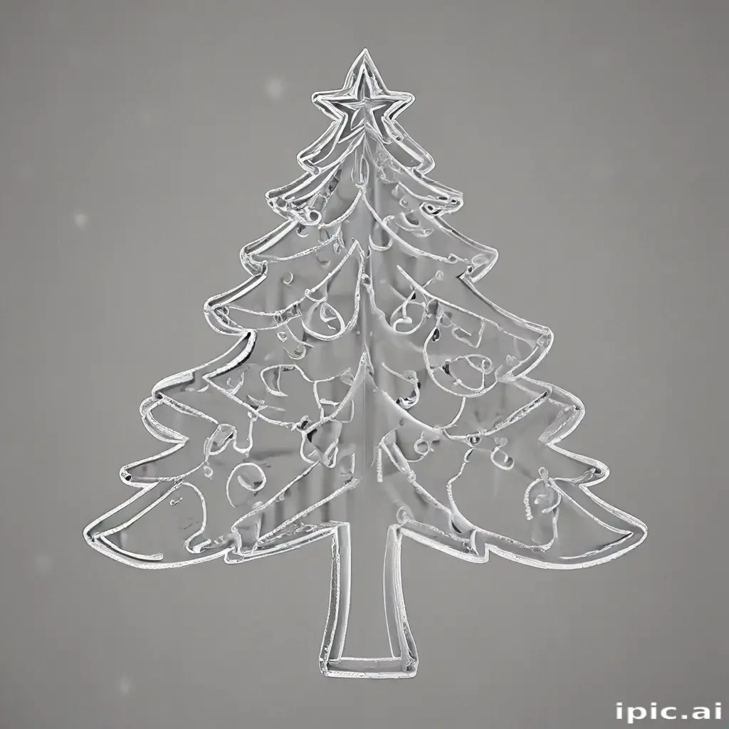 christmas outline