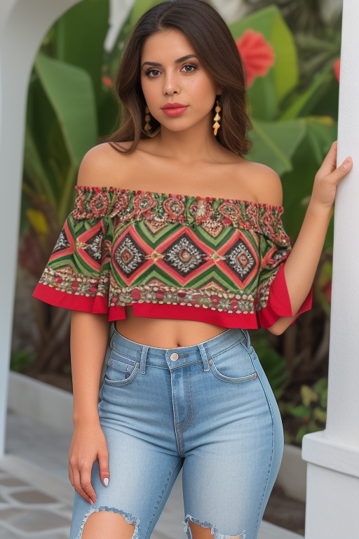 mexican off the shoulder top