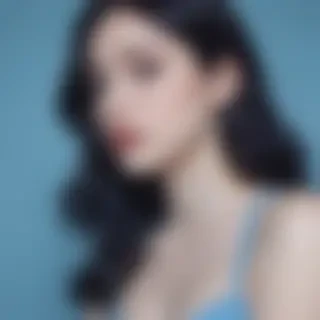 blue aesthetic photos