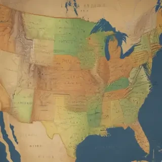 united states map
