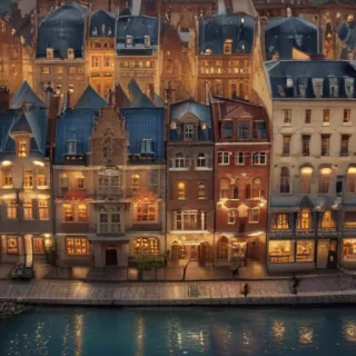 town background