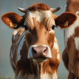 cow print png