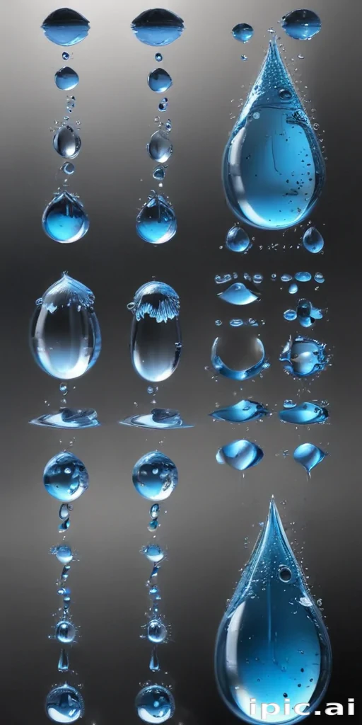 water drops clip art