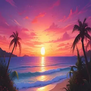 cute sunset backgrounds
