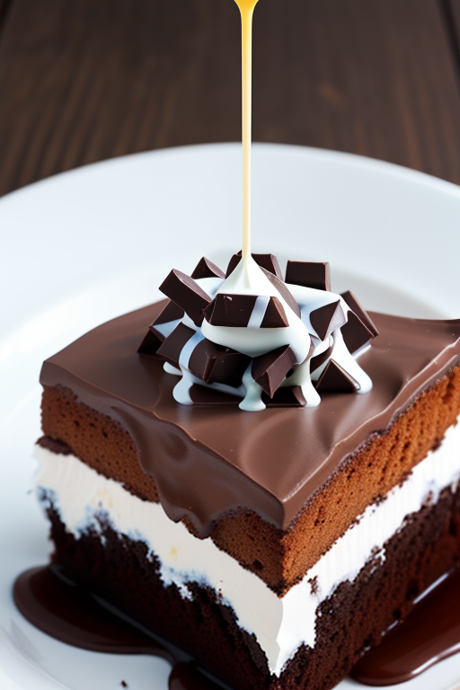 death by chocolate poke cake with condensed milk