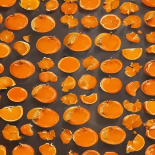 cute orange background