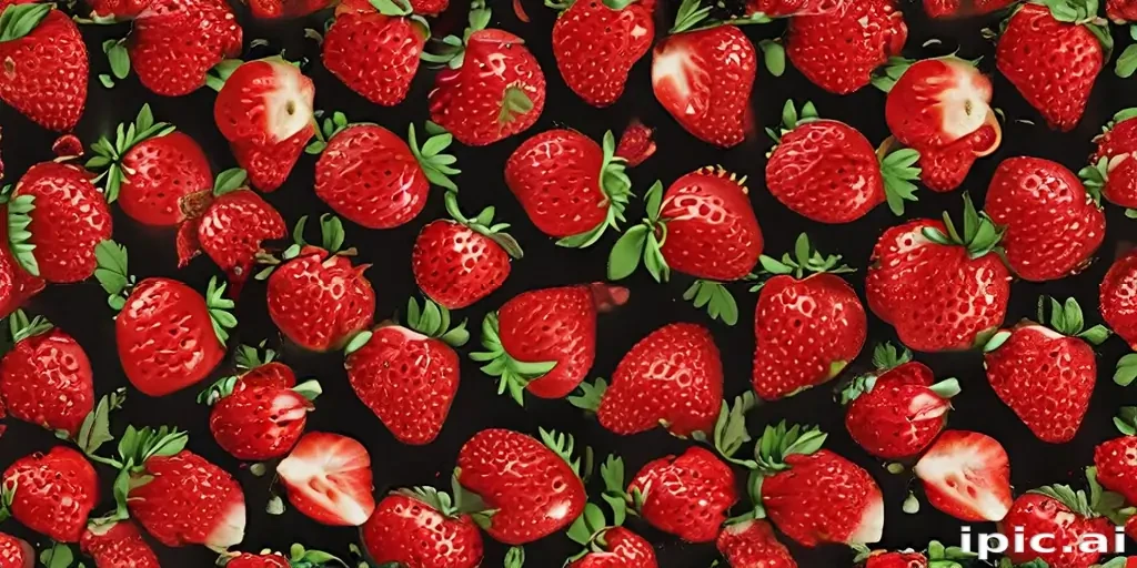 strawberry wallpaper desktop