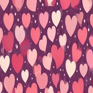 cute heart background