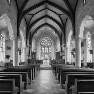 church drawing