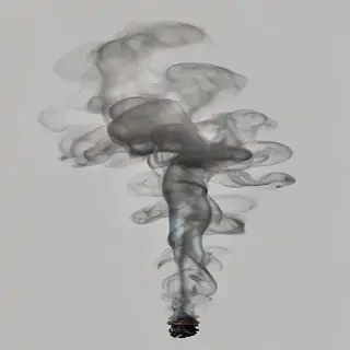smoke no background