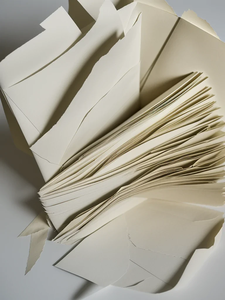 ripped paper aesthetic