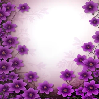 purple flowers background