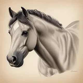 horse images drawing