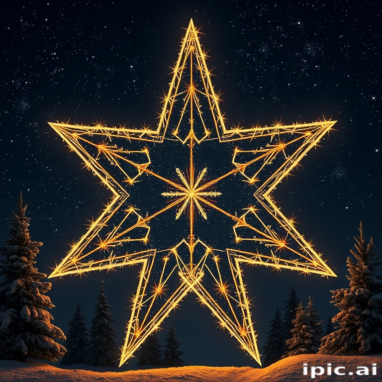 christmas star images