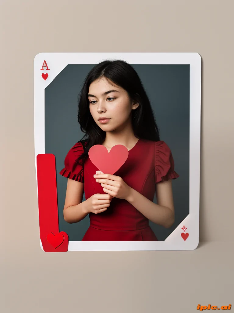 holding card