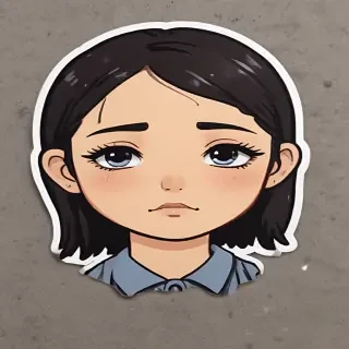 sad sticker
