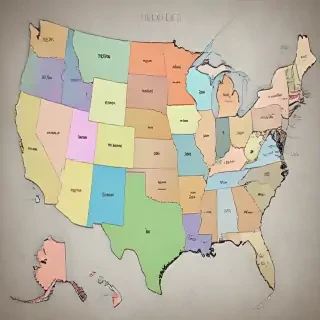 map of states