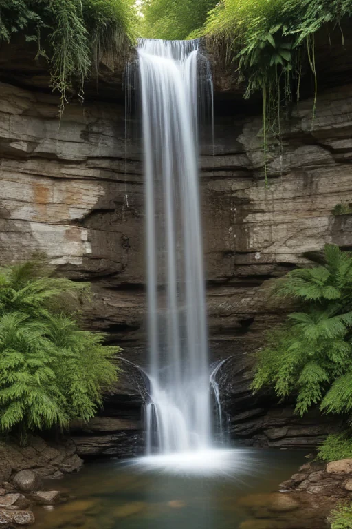 water fall wall paper