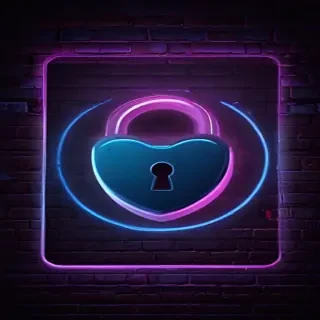 lock screen neon wallpaper iphone