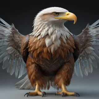 transparent eagle
