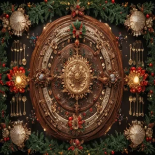 christmas party background