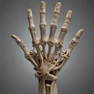 skeleton hand png