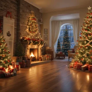 simple christmas wallpaper