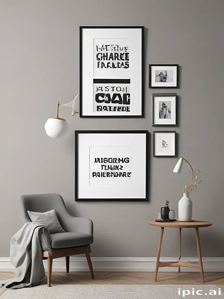 gallery wall mockup