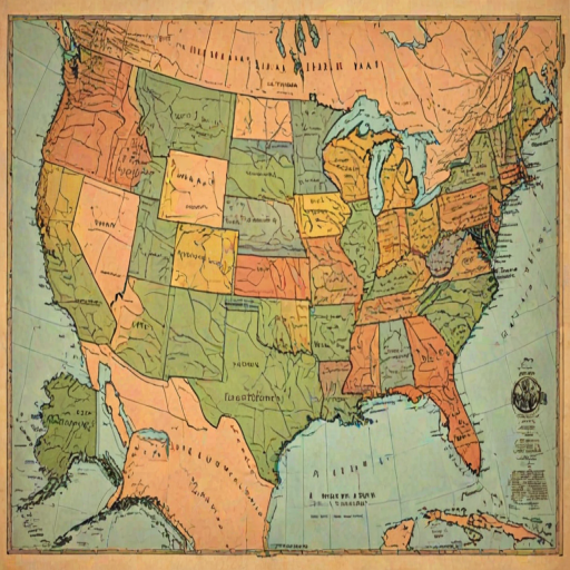 states map