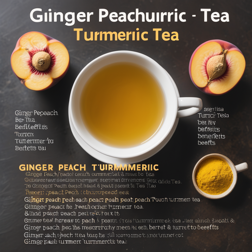 ginger peach turmeric tea benefits