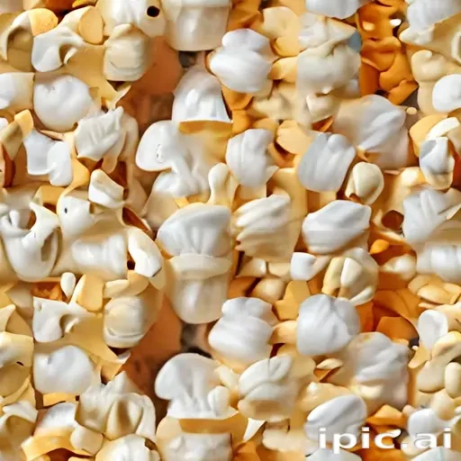 transparent popcorn