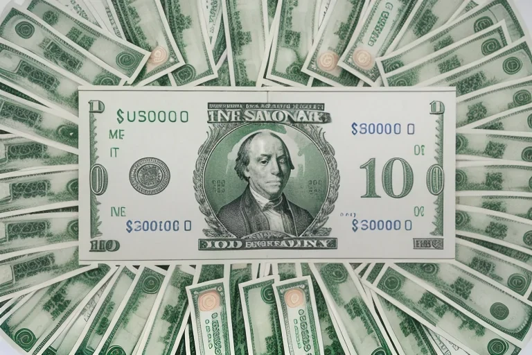 money with transparent background