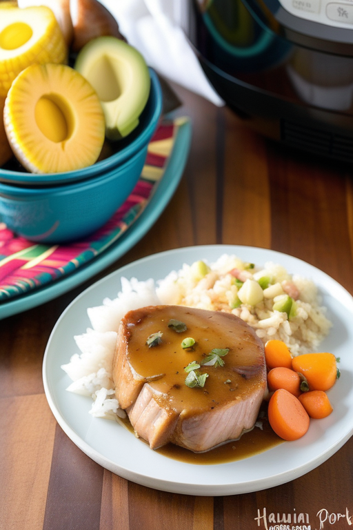hawaiian crock pot pork chops