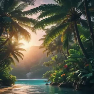 tropical wallpaper iphone