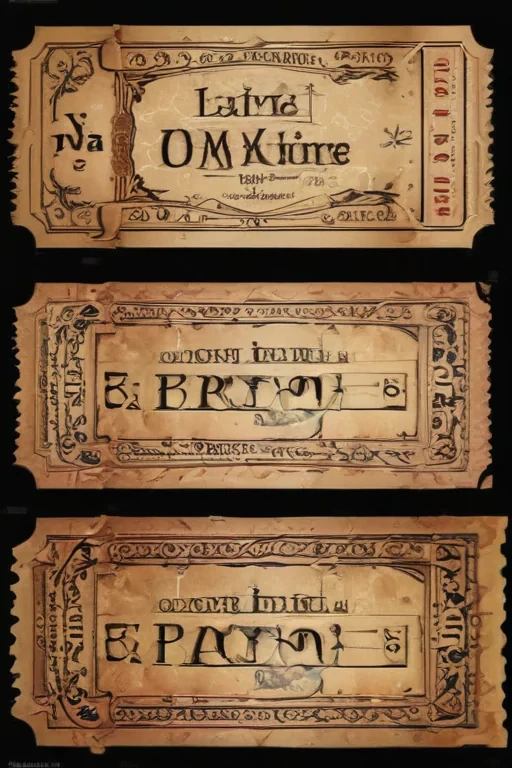 ticket clipart