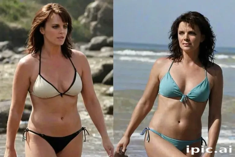 amanda tapping bikini