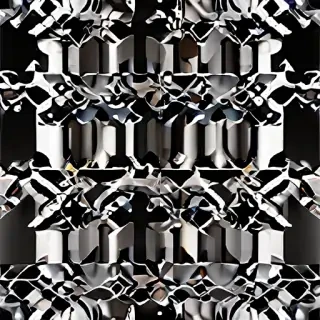 black and white patterns