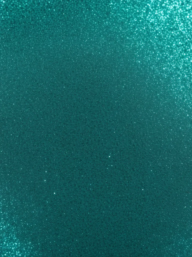 teal glitter background