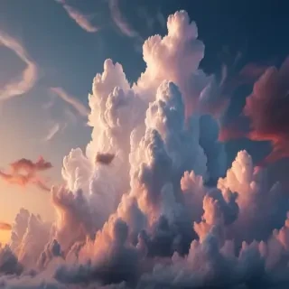 aesthetic clouds wallpaper